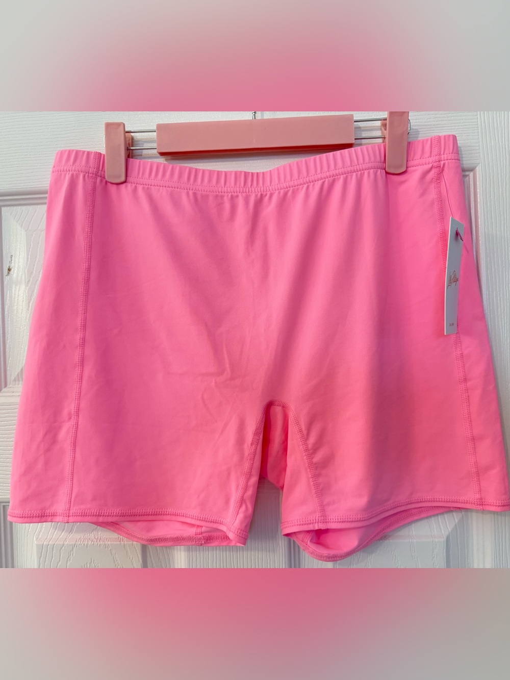 Lilly Pulitzer Pink Athletic Bike Shorts